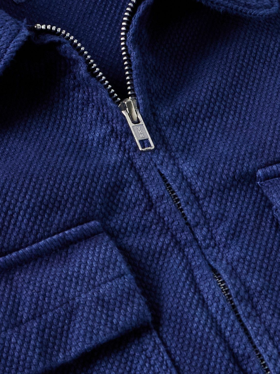 Blue Blue Japan - Indigo-Dyed Sashiko Cotton Jacket - Blue