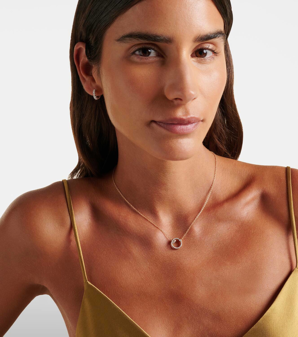 Pomellato Pomellato Together 18kt rose gold chain necklace with diamonds