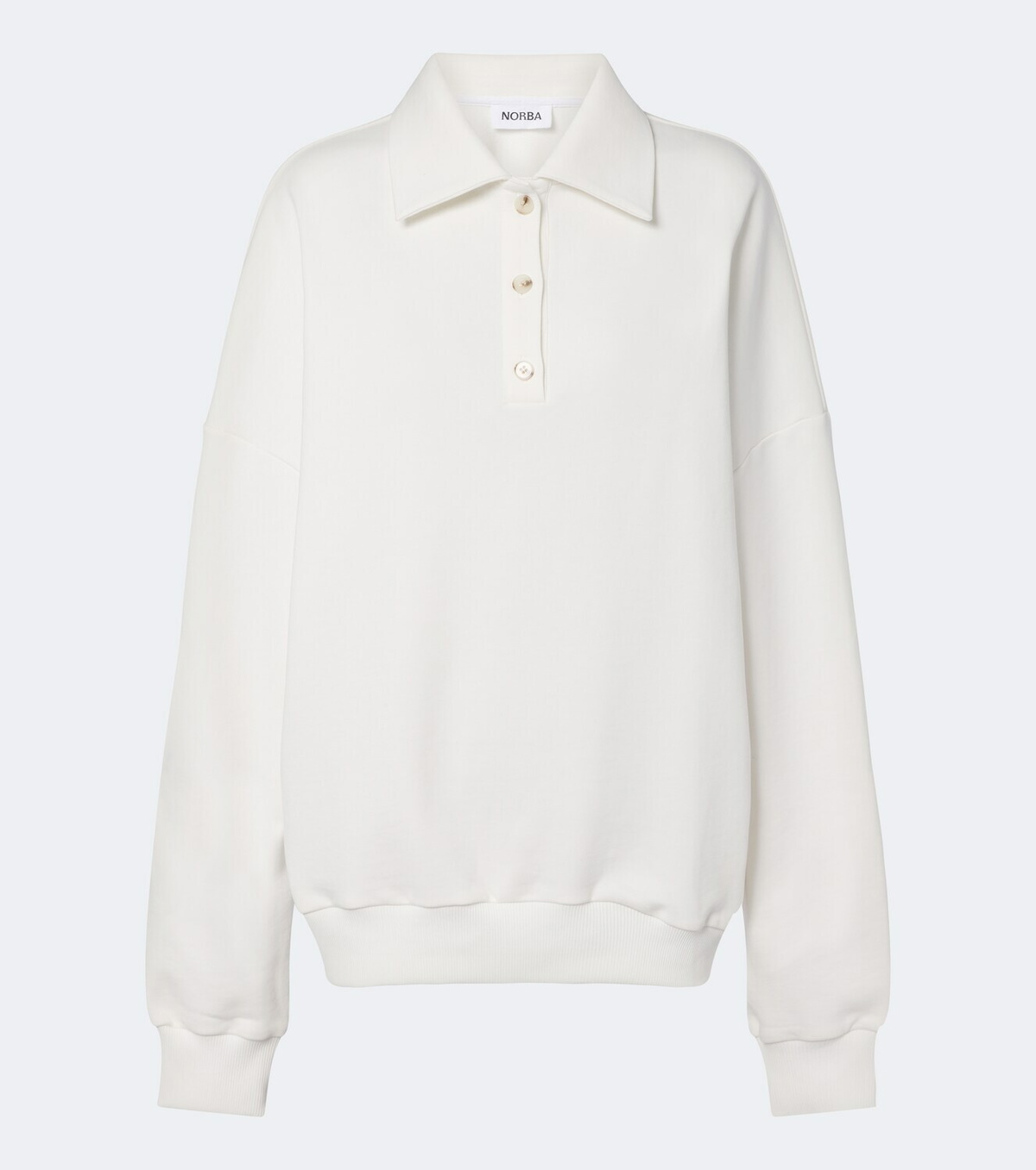Norba Julia cotton polo sweatshirt