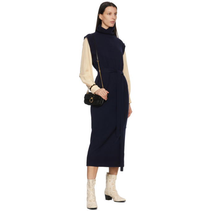 Chloé navy discount sleeveless dress