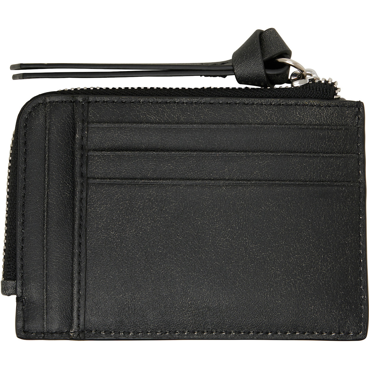 Vivienne Westwood Black Zip Card Holder