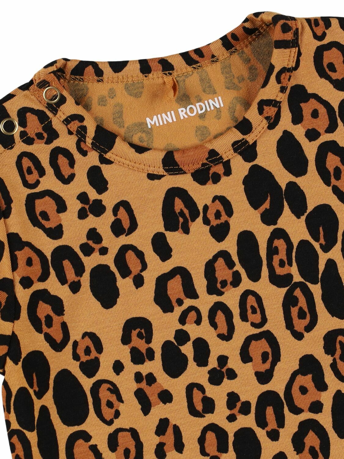 MINI RODINI Printed Jersey Romper