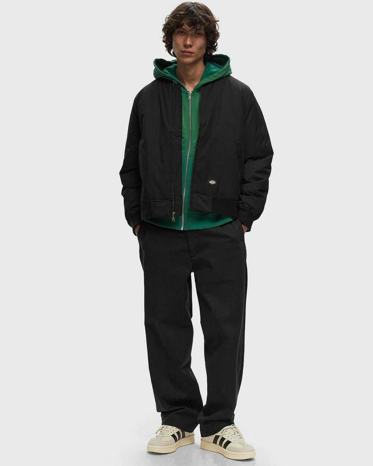 Dickies Plains Bomber Black Bomber Jackets Dickies Construct