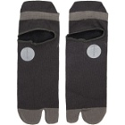 Fumito Ganryu Grey Yoga Tabi Socks