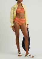Damson Madder Jezebel Printed Bikini Briefs Orange
