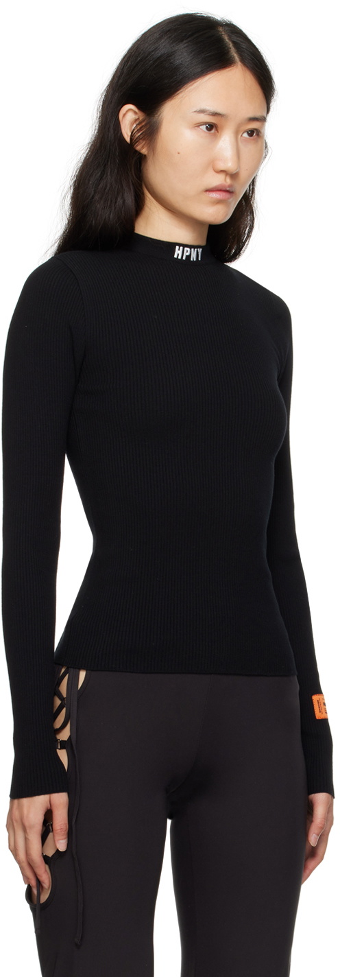 Heron Preston Black 'HPNY' Sweater