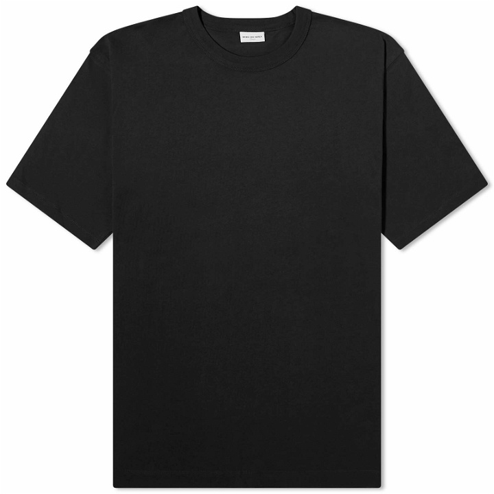 Photo: Dries Van Noten Men's Heer Basic T-Shirt in Black