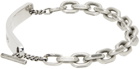 Paul Smith Silver ID Chain Bracelet