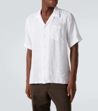 Vilebrequin Charli linen bowling shirt