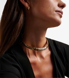 Marina B Onda 18kt gold choker with diamonds
