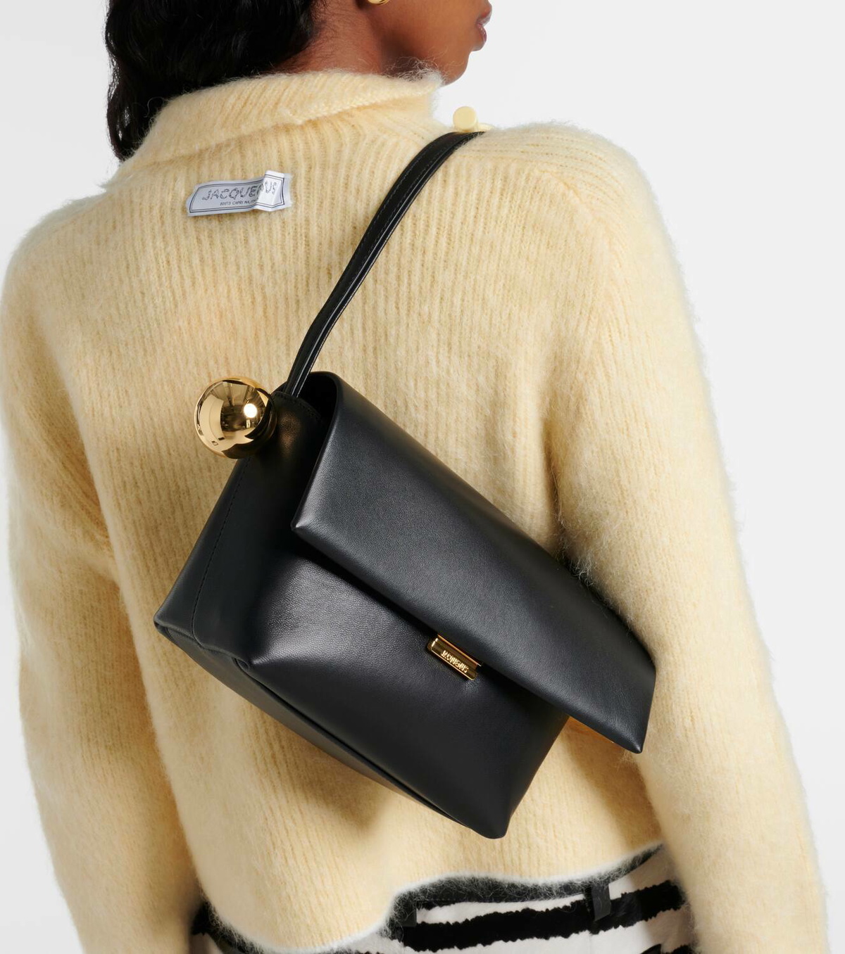 Jacquemus Rond Carré leather shoulder bag Jacquemus
