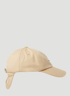 La Casquette Rond Baseball Cap in Beige