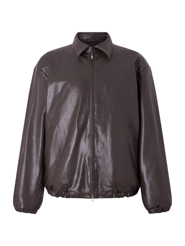 Photo: ssstein - Leather Jacket - Brown