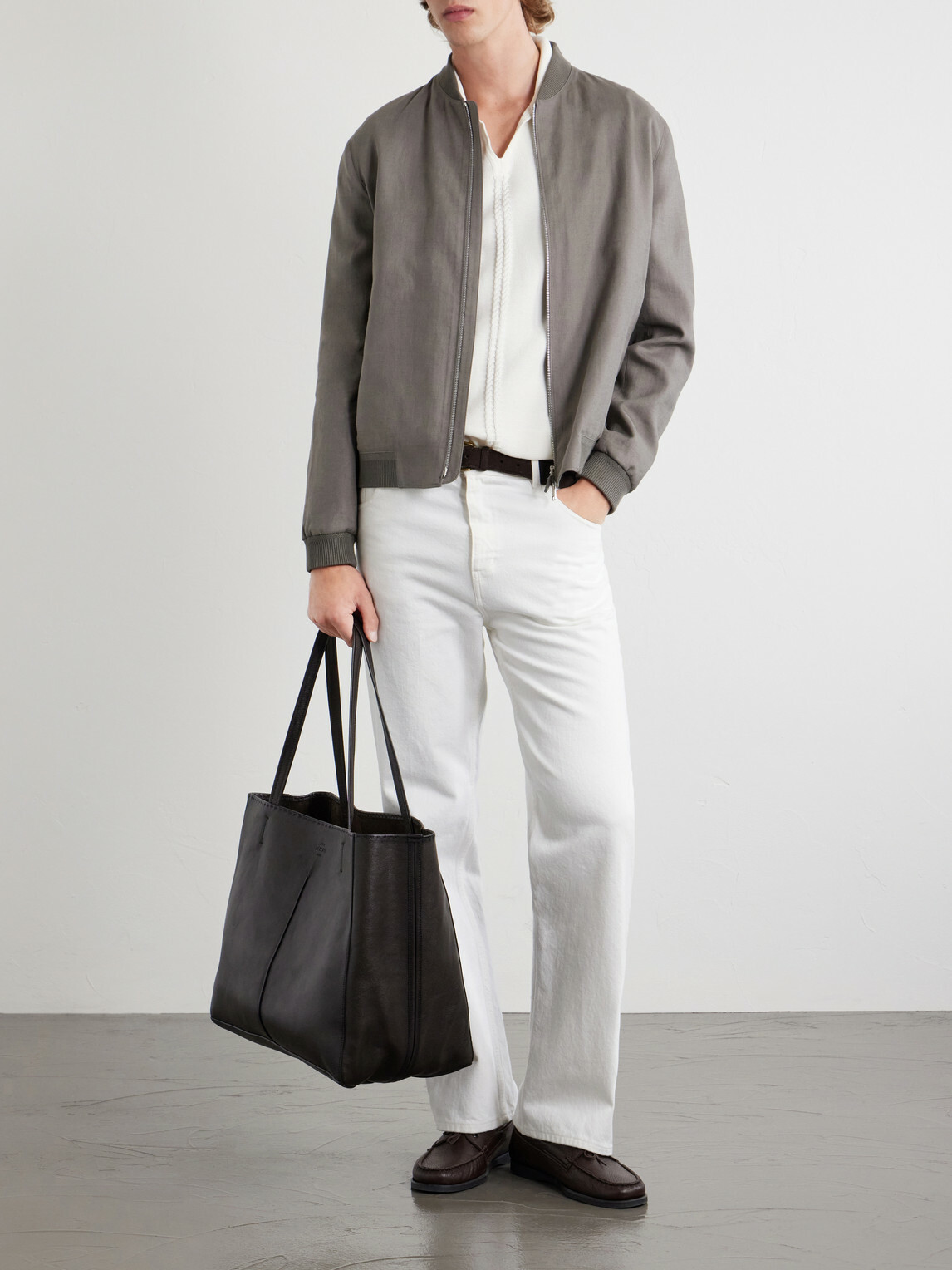 Berluti - Leather Tote Bag