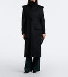 Victoria Beckham Philippa virgin wool twill trench coat