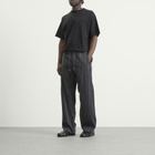 A Kind of Guise Men's Samurai Trousers in Black Chalk Stripe