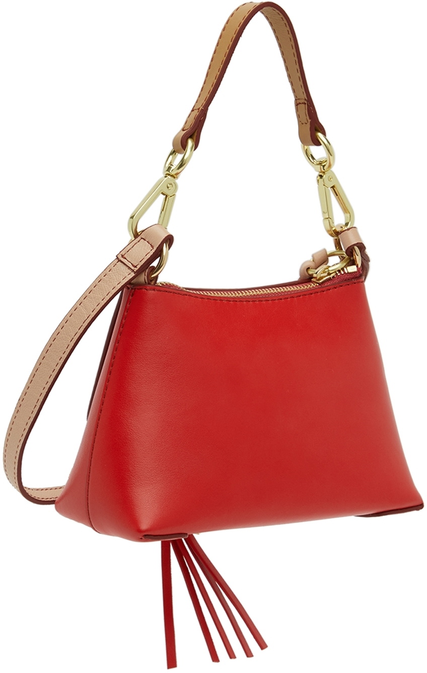 See by Chloé Red & Pink Mini Joan Shoulder Bag See by Chloe