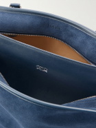 LOEWE - Amazona 180 Leather-Trimmed Suede Tote Bag