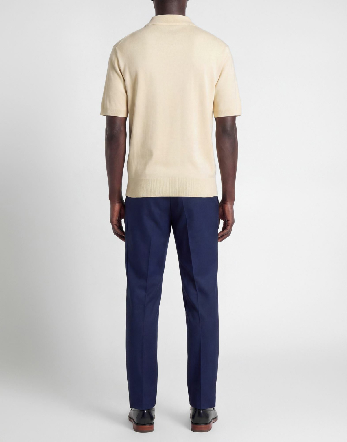 Sandro Mens Polo shirt in Beige