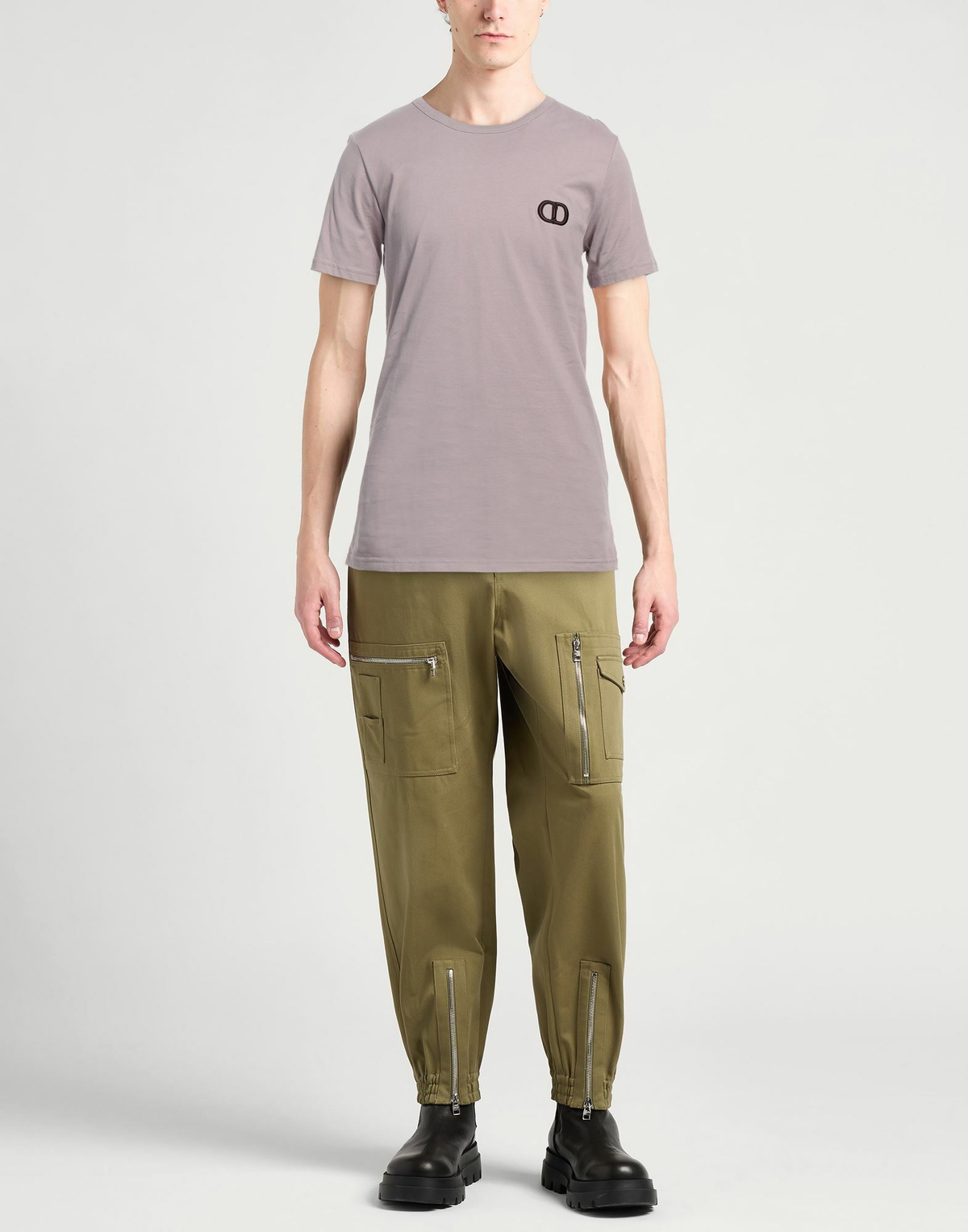 Dior Mens T-shirt Lilac