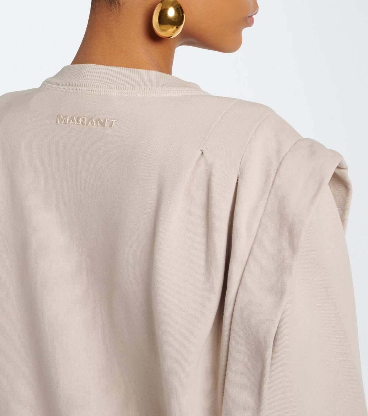 Marant Etoile Soldy cotton jersey sweatshirt