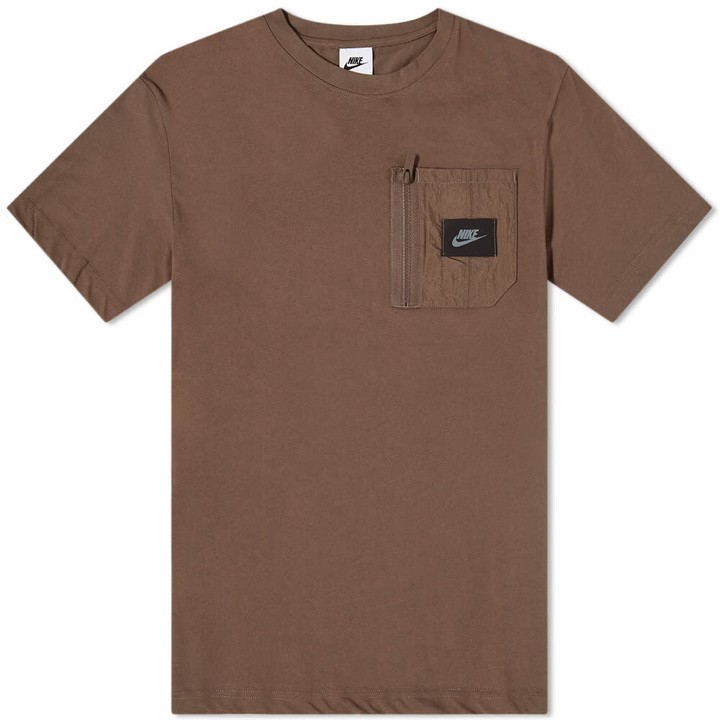 Photo: Nike Men's Utility Pocket T-Shirt in Ironstone