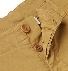 YMC - Slim-Fit Tapered Cotton-Blend Twill Trousers - Men - Beige