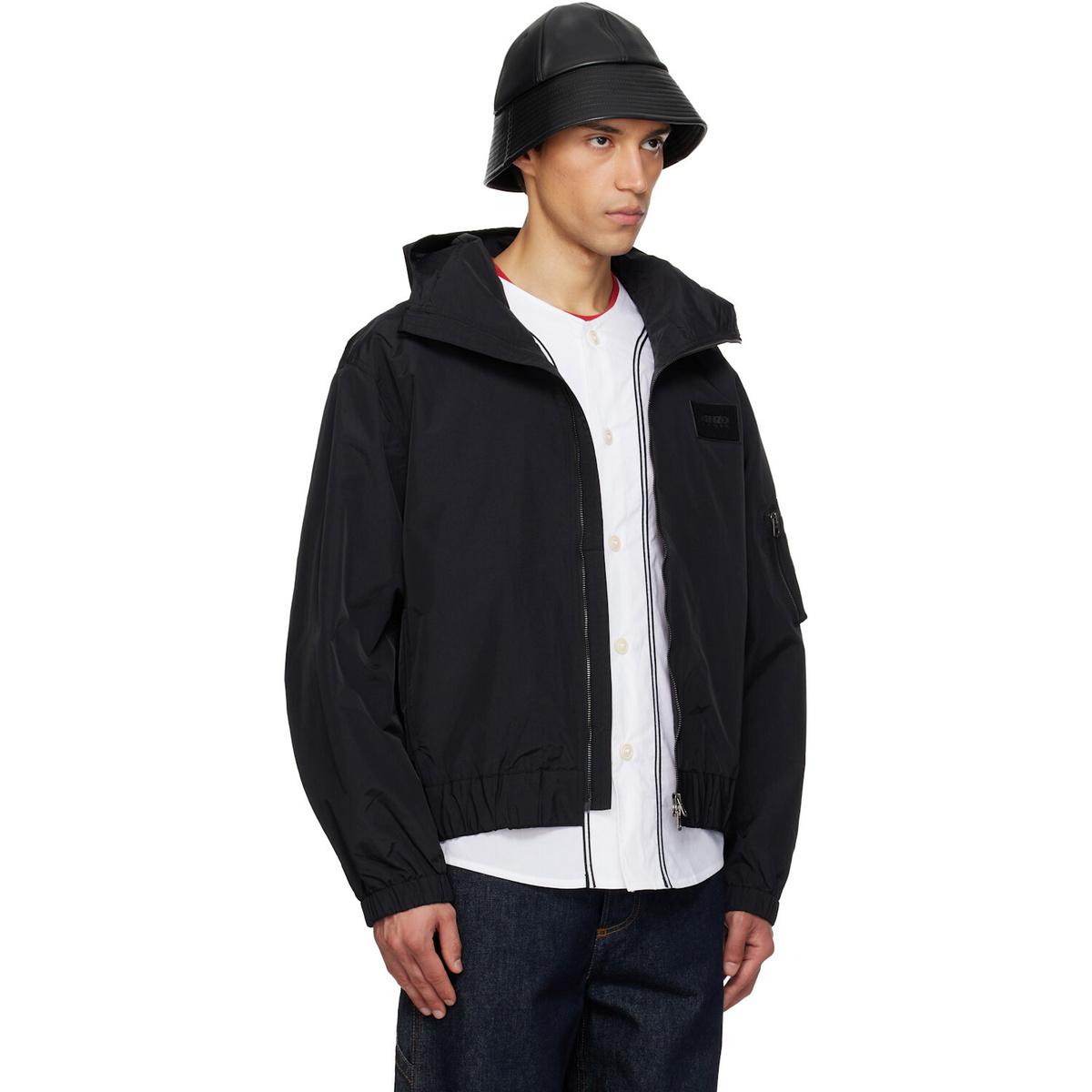 Kenzo Black Kenzo Paris 'KENZO Winter Holidays' Windbreaker Jacket