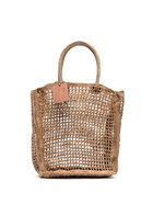 MANEBI - Net Raffia Handbag