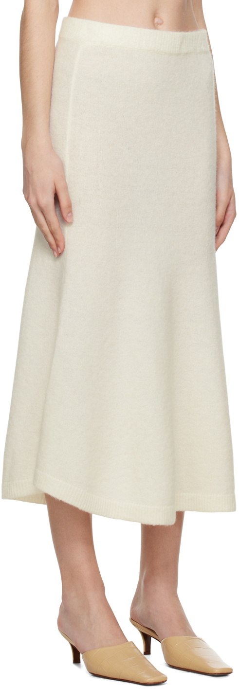 The Garment Off-White Courchevel Midi Skirt