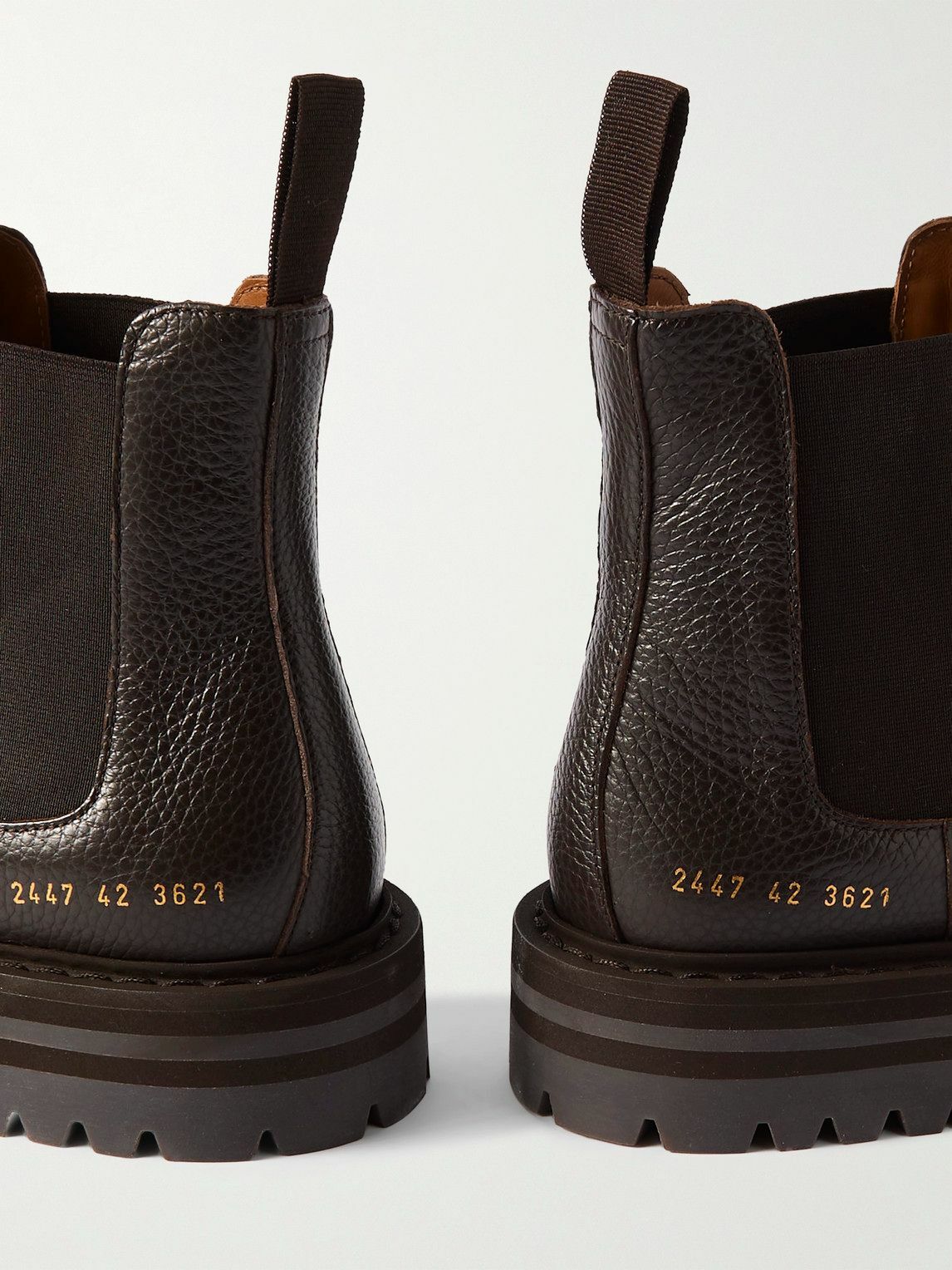 Common Projects - Full-Grain Leather Chelsea Boots - Brown