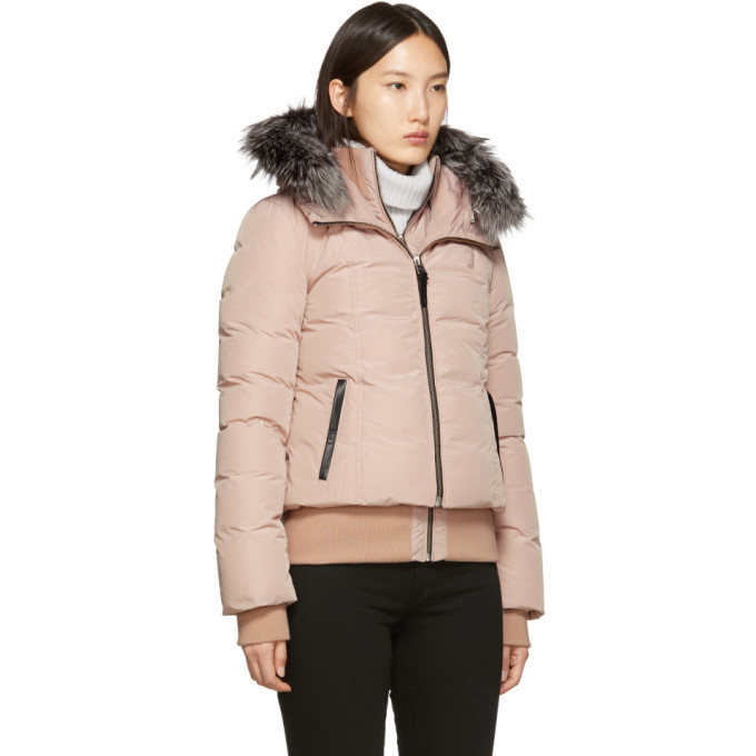 mackage coat pink