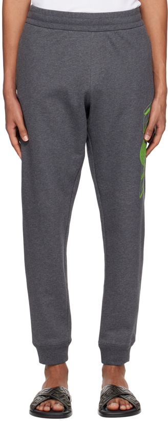 Photo: Versace Gray Printed Lounge Pants