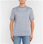Sunspel - Striped Cotton-Jersey T-Shirt - Men - Blue