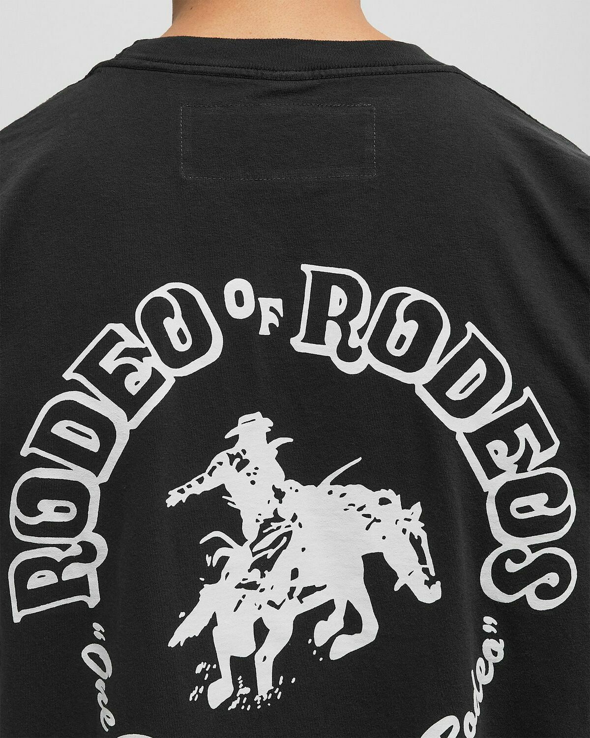 One of these Days RODEO OF RODEOS TEE Black Mens Shortsleefe