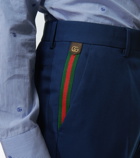 Gucci - Web Stripe slim pants