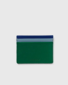 Maison Kitsune Chillax Card Holder Taille Unique Green - Mens - Wallets