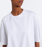 Róhe Cotton and silk-blend jersey T-shirt