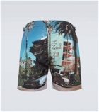 Orlebar Brown Bulldog printed swim shorts