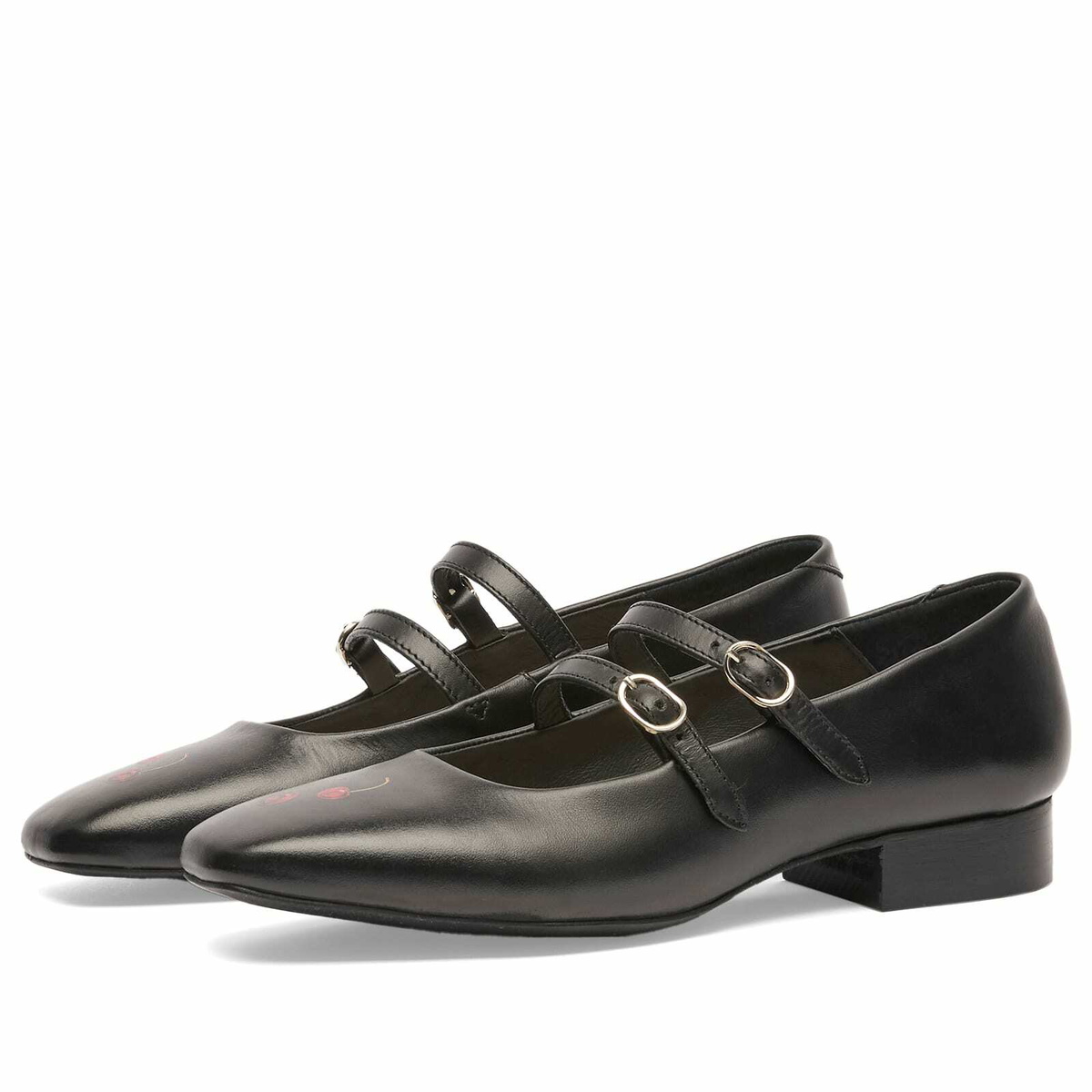 Duke + Dexter Women's Mary Jane Shoe in Black