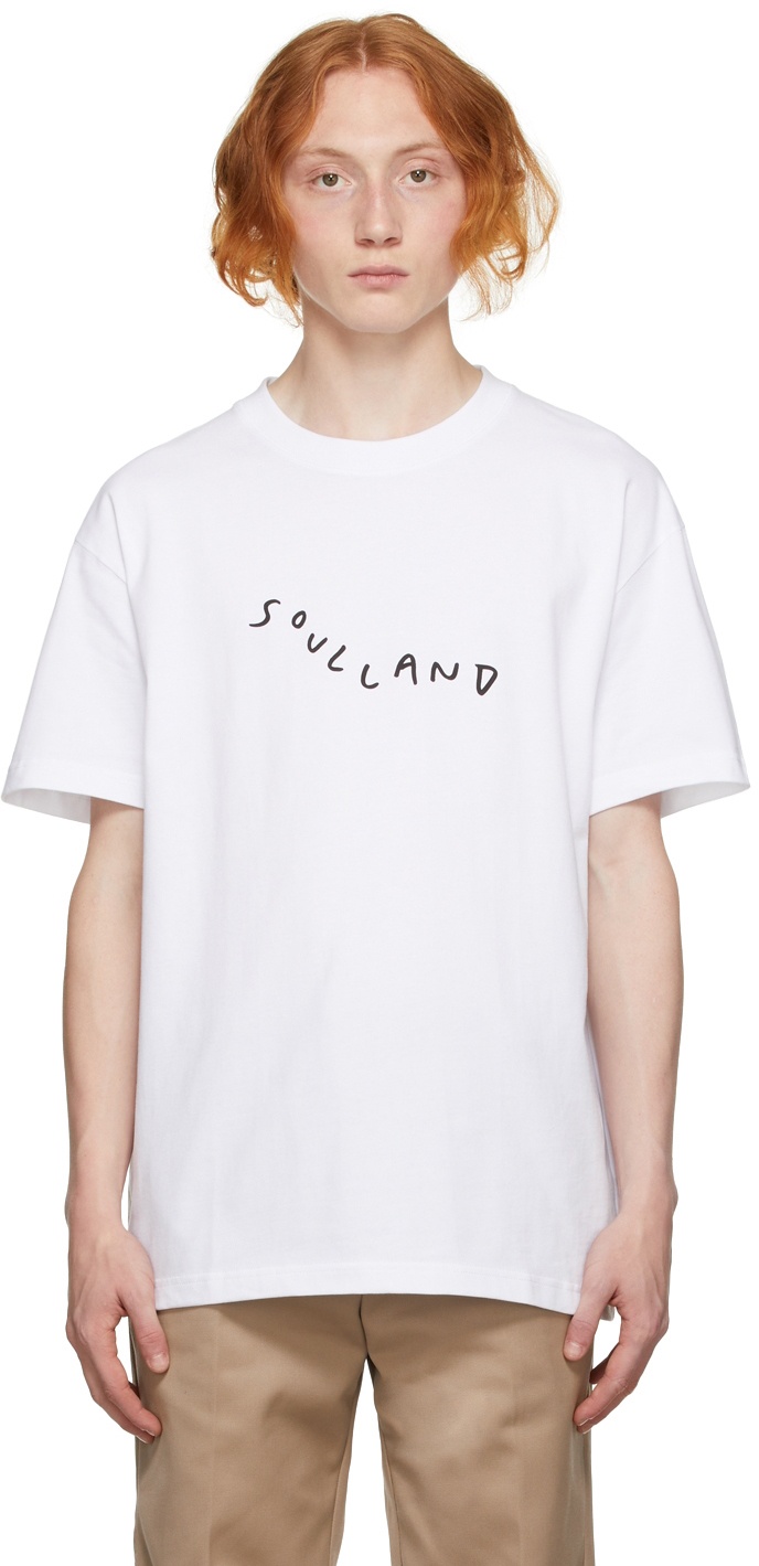 Soulland White Logo T-Shirt