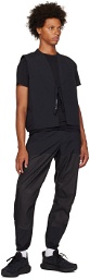 District Vision Black Paneled Trousers