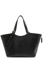 Coach Gramercy Grained Leather Tote - Black - One Size