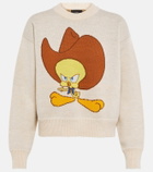 Alanui - x Looney Tunes virgin wool sweater