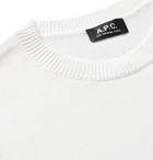 A.P.C. - Skyline Dégradé Cotton Sweater - Blue