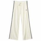 Adidas Women's Terry Towel Track Pants in Off White