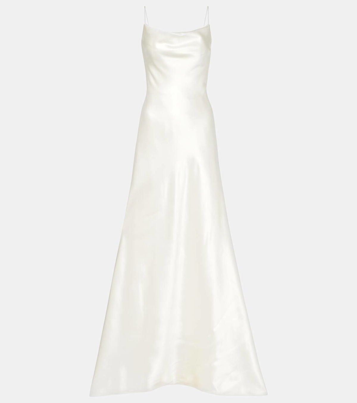 Danielle Frankel Bridal Kaia wool and silk satin gown