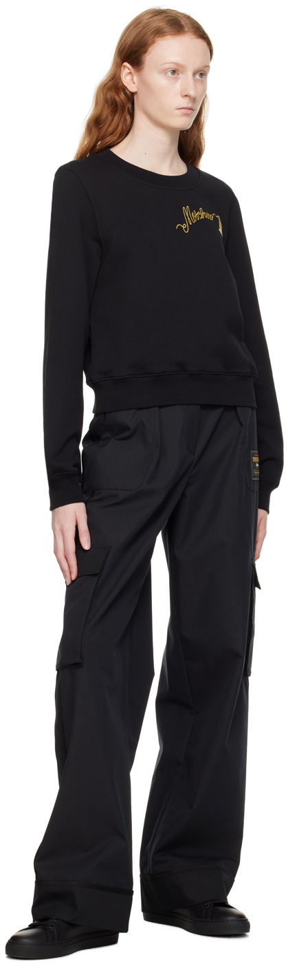 Moschino Black Sartorial Sweatshirt