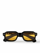 Jacques Marie Mage - Sandro Rectangular-Frame Acetate Sunglasses