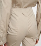 Prada Slim cotton-blend pants